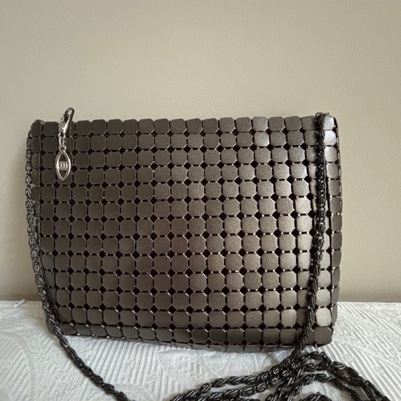 Fiona Chainmail Metal Mesh Ladies Evening Bag - Picture 1 of 3